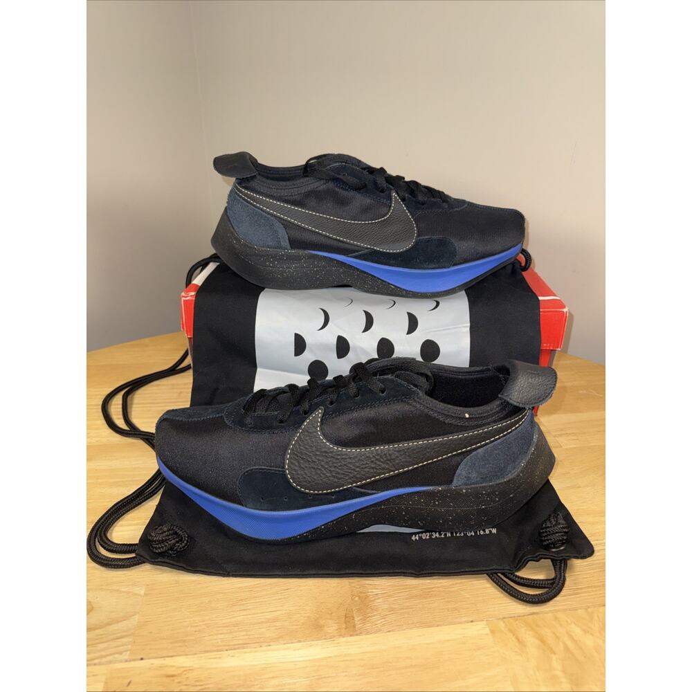 Size 13 - Nike Moon Racer QS Racer Blue BV7779-001 OG BOX & BAG - Picture 3 of 12